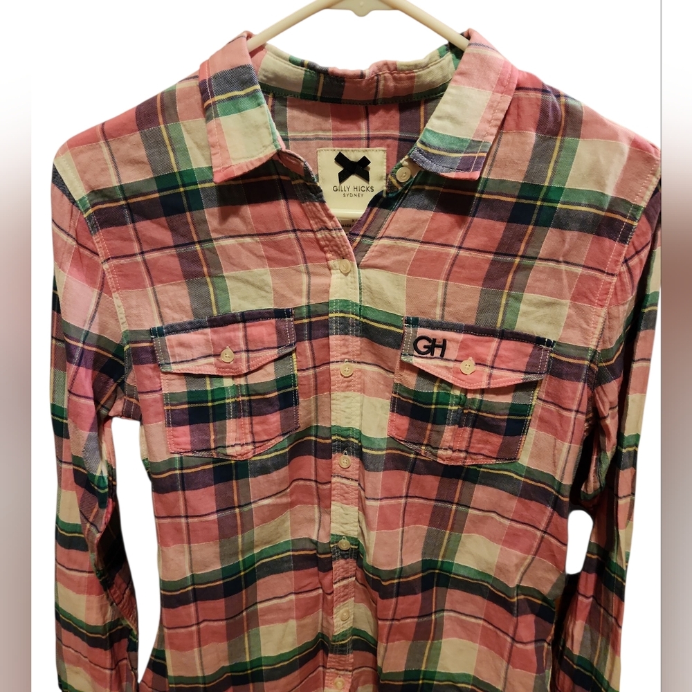 Gilly Hicks Multicolor Plaid Shirt - Picture 3 of 5